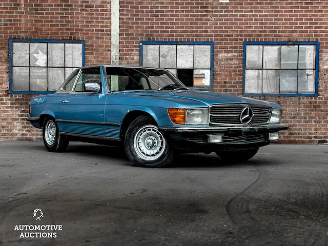 Mercedes-benz 350sl w107 cabriolet 200pk 1976 -youngtimer- sl-klasse - afbeelding 40 van  41