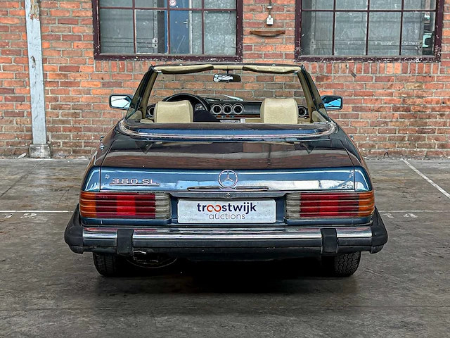 Mercedes-benz 380 sl v8 1980 - afbeelding 5 van  37