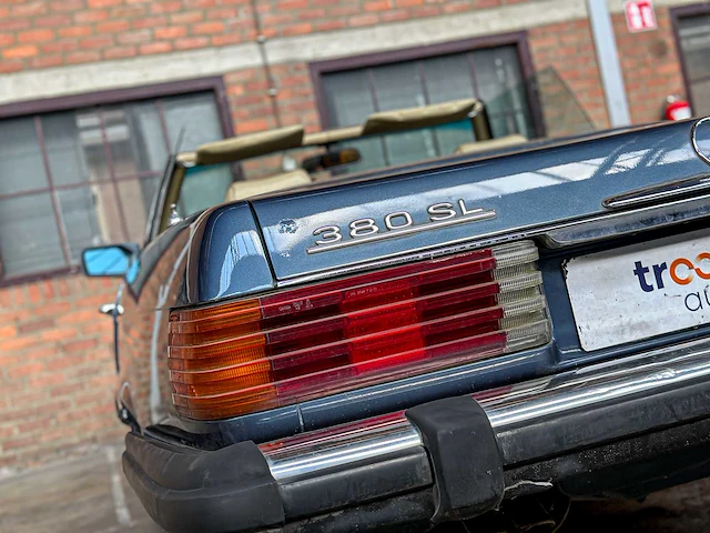 Mercedes-benz 380 sl v8 1980 - afbeelding 6 van  37