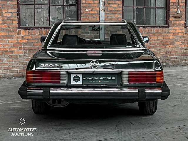 Mercedes-benz 380sl cabriolet 3.8 v8 194 pk 1985 -youngtimer- - afbeelding 9 van  46