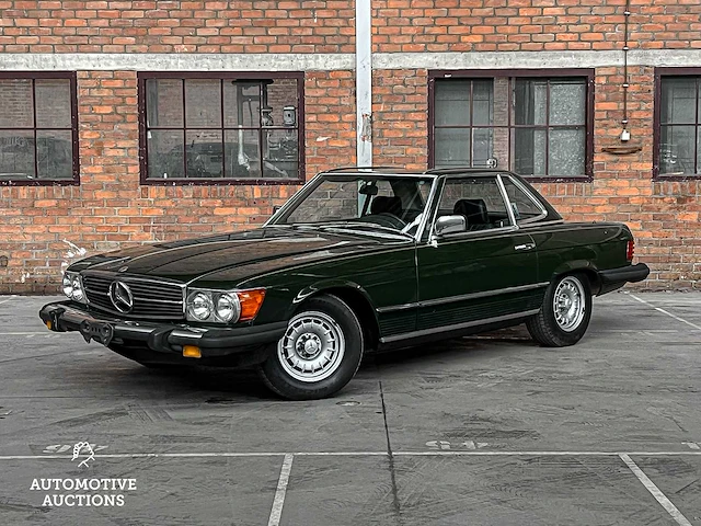 Mercedes-benz 380sl cabriolet 3.8 v8 194 pk 1985 -youngtimer- - afbeelding 12 van  46