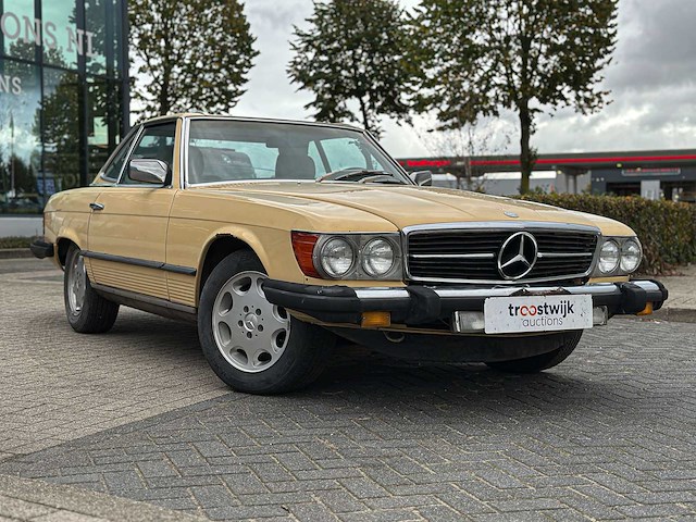 Mercedes-benz 450sl convertible -hardtop- 180pk 1980 sl-klasse - afbeelding 4 van  36