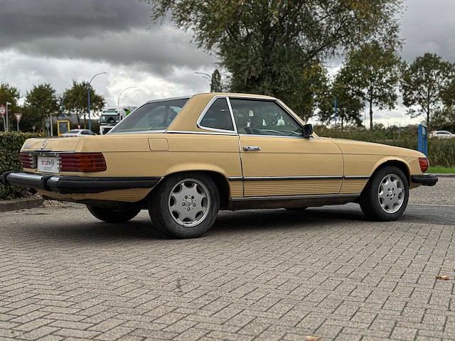 Mercedes-benz 450sl convertible -hardtop- 180pk 1980 sl-klasse - afbeelding 7 van  36
