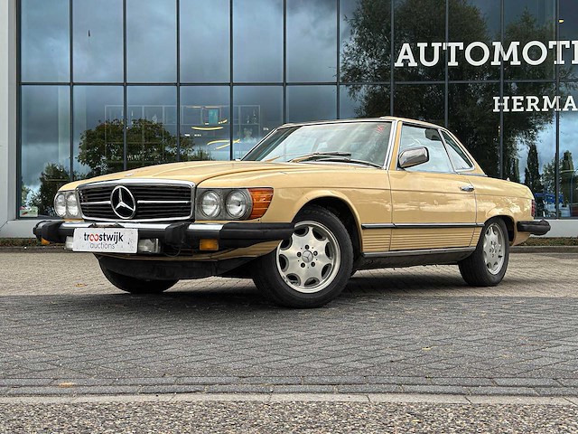 Mercedes-benz 450sl convertible -hardtop- 180pk 1980 sl-klasse - afbeelding 1 van  36