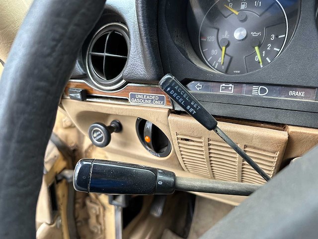 Mercedes-benz 450sl convertible -hardtop- 180pk 1980 sl-klasse - afbeelding 14 van  36