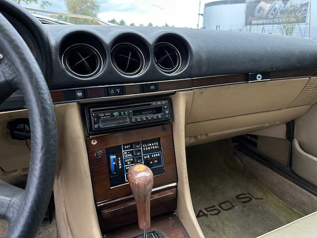 Mercedes-benz 450sl convertible -hardtop- 180pk 1980 sl-klasse - afbeelding 17 van  36