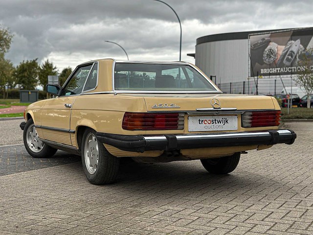 Mercedes-benz 450sl convertible -hardtop- 180pk 1980 sl-klasse - afbeelding 35 van  36