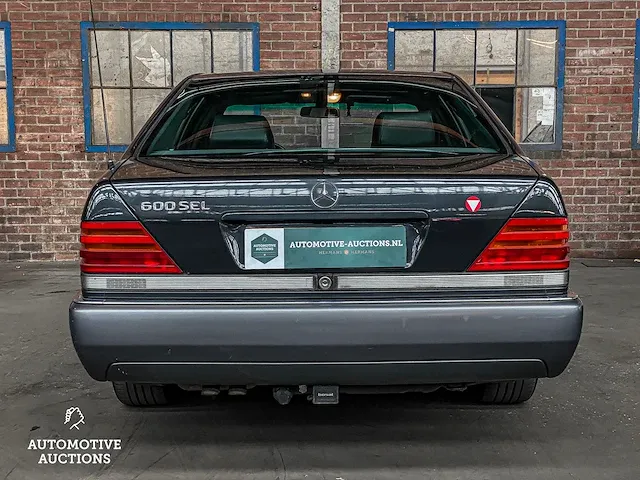 Mercedes-benz 600 sel w140 s-klasse 408pk 1992, 40-xn-zp - afbeelding 9 van  52