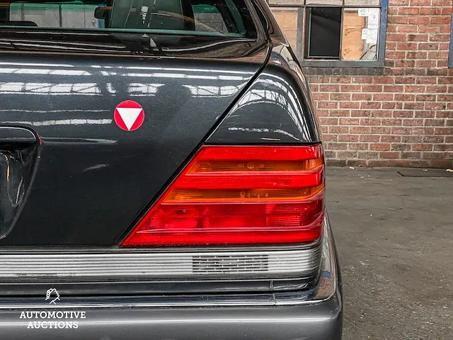 Mercedes-benz 600 sel w140 s-klasse 408pk 1992, 40-xn-zp - afbeelding 10 van  52
