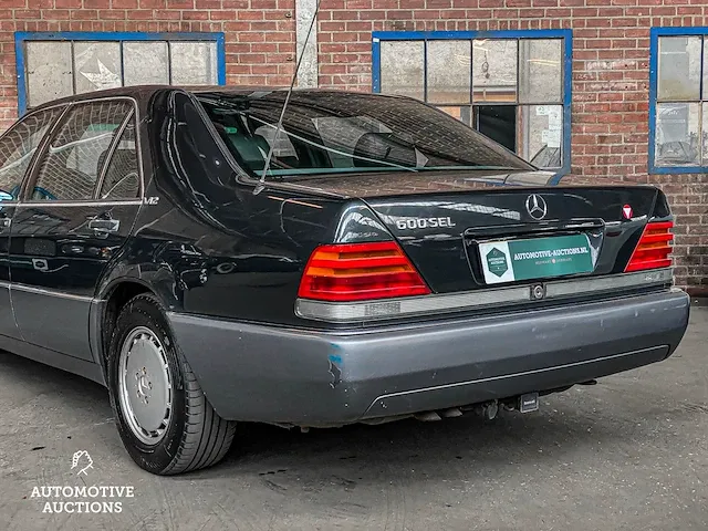 Mercedes-benz 600 sel w140 s-klasse 408pk 1992, 40-xn-zp - afbeelding 15 van  52