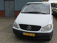 Mercedes-benz 639 vito 111 cdi metkenteken 27-bs-jz. datum eerste toelating 17-3-2005. apk vervaldatumper 1... - afbeelding 1 van  16