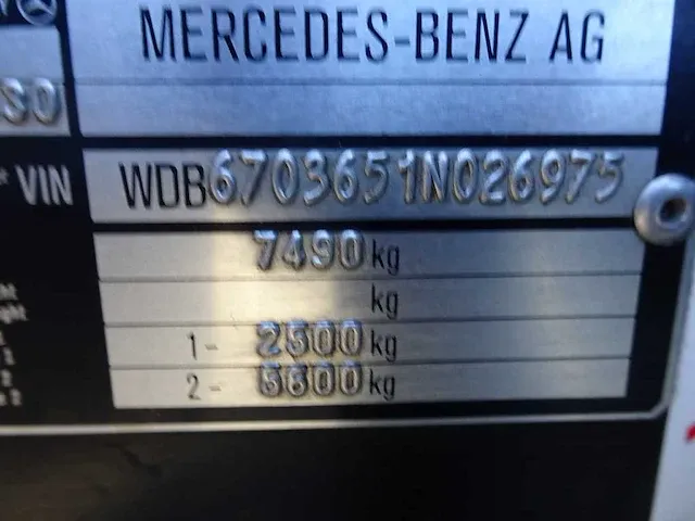 Mercedes-benz 814d bedrijfswagen - afbeelding 20 van  27