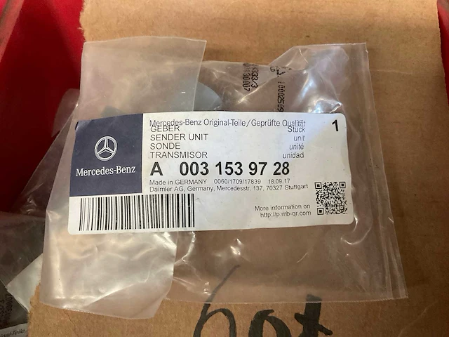 Mercedes benz a0031539728 sonde (60x) - afbeelding 5 van  6