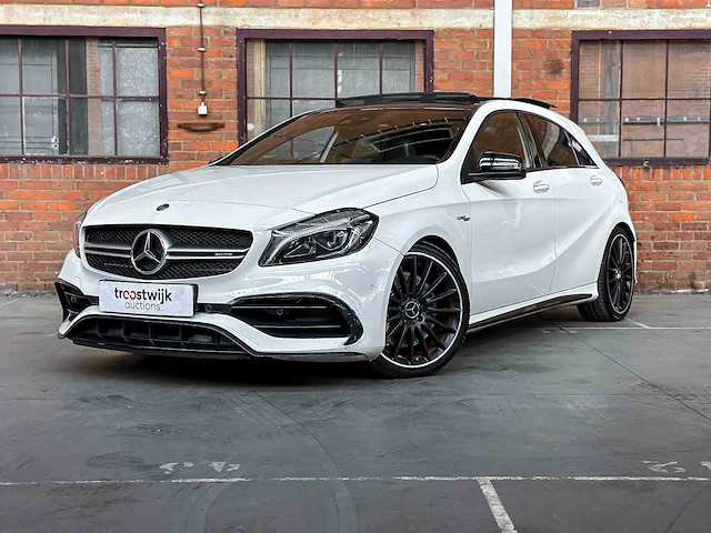 Mercedes-benz a45 amg 4matic 381pk 2018 a-klasse, k-828-fx - afbeelding 1 van  46