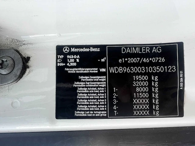 Mercedes-benz antos 2027 truck euro6|navi|airco|dhollandia laadklep 2000 kg| 48-bnk-3 - afbeelding 36 van  39