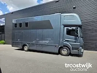 Mercedes-benz atego 3paards paardenvrachtwagen paardentransport met living 83-bfd-2 - afbeelding 1 van  64