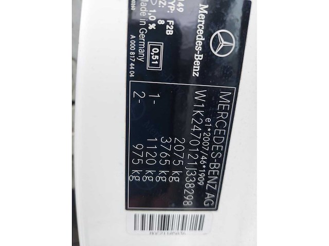 Mercedes-benz b-klasse - 200d , p-535-gx - afbeelding 8 van  16