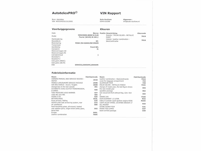 Mercedes benz b-klasse 150 automaat 2006, 42-sv-gj - afbeelding 21 van  28