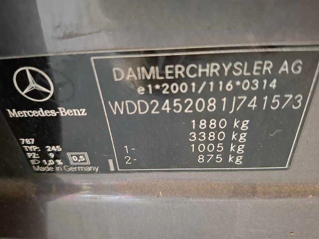 Mercedes-benz b-klasse 200 cdi business class 2011 | kf-355-t - afbeelding 3 van  11