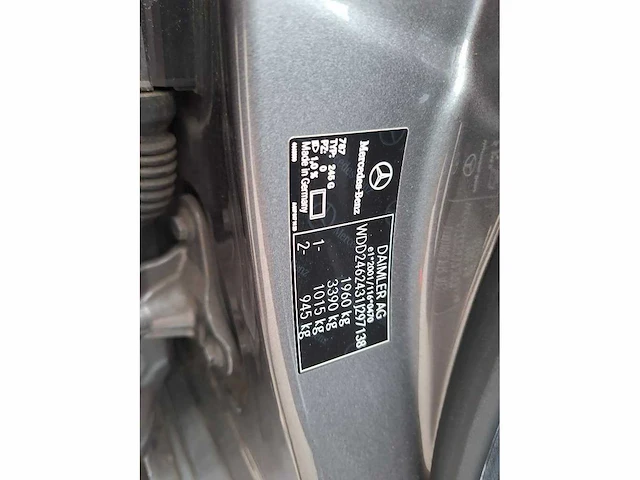 Mercedes-benz b-klasse 200 prestige 2015 | 2-zpz-95 - afbeelding 15 van  27