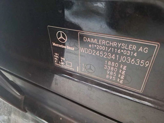 Mercedes-benz b-klasse 200 turbo 2005 | 47-krf-5 - afbeelding 14 van  24