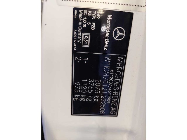 Mercedes-benz b-klasse 200d , n-816-fk - afbeelding 8 van  16