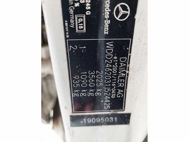 Mercedes-benz b-klasse 220 d ambition , g-341-hg - afbeelding 8 van  16