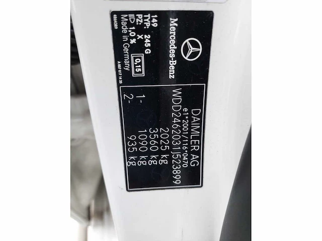 Mercedes-benz b-klasse 220 d ambition , g-774-ks - afbeelding 10 van  18
