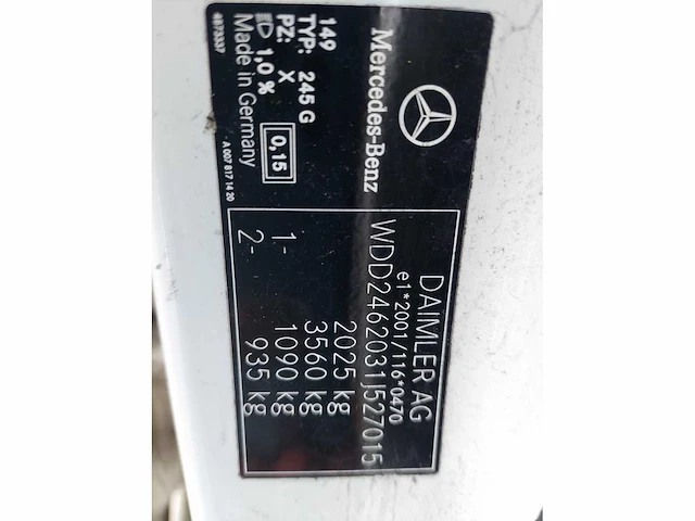 Mercedes-benz b-klasse 220 d ambition , zf-319-p - afbeelding 8 van  16