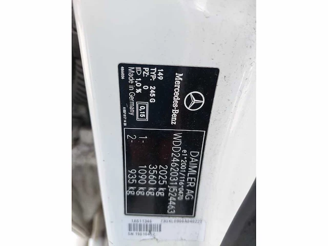 Mercedes benz b-klasse 220 d ambition , zf-527-b - afbeelding 4 van  12