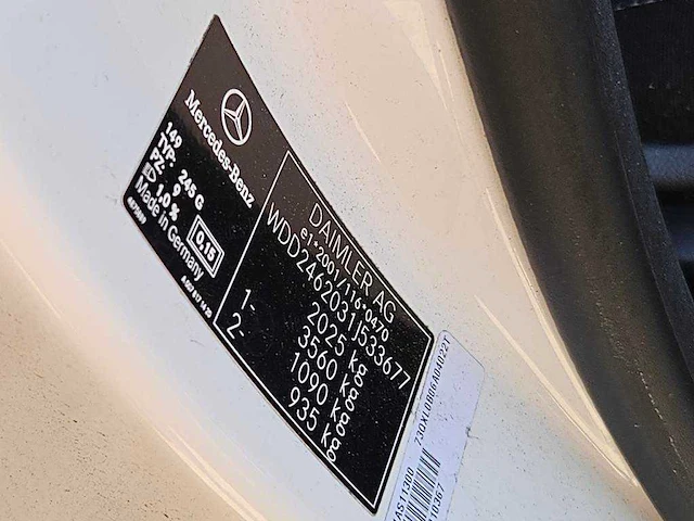 Mercedes benz b klasse 220 d ambition , zf-562-b - afbeelding 7 van  15