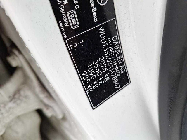 Mercedes-benz b220 d ambition automaat, tl-612-f - afbeelding 5 van  13