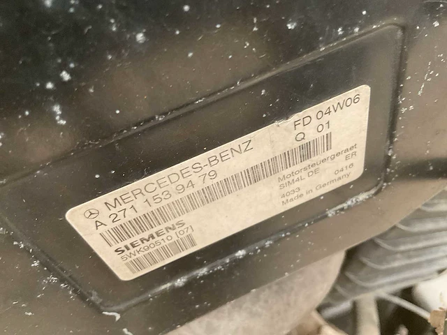Mercedes benz benzine motor en versnellingsbak - afbeelding 5 van  5