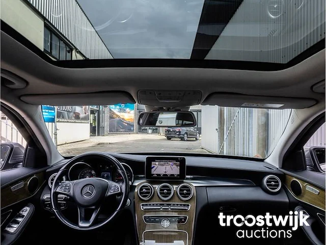 Mercedes-benz c-klasse estate 180 ambition automaat 2015 panoramadak half leder navigatie led stoelverwarming, 3-ztb-78 - afbeelding 8 van  30