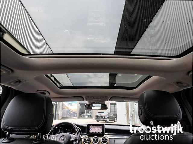 Mercedes-benz c-klasse estate 180 ambition automaat 2015 panoramadak half leder navigatie led stoelverwarming, 3-ztb-78 - afbeelding 9 van  30