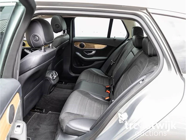 Mercedes-benz c-klasse estate 180 ambition automaat 2015 panoramadak half leder navigatie led stoelverwarming, 3-ztb-78 - afbeelding 22 van  30