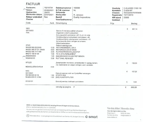 Mercedes-benz c180 amg -my 2020- 156pk c-klasse -orig nl-, g-639-np - afbeelding 68 van  76