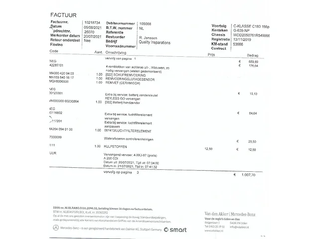 Mercedes-benz c180 amg -my 2020- 156pk c-klasse -orig nl-, g-639-np - afbeelding 69 van  76