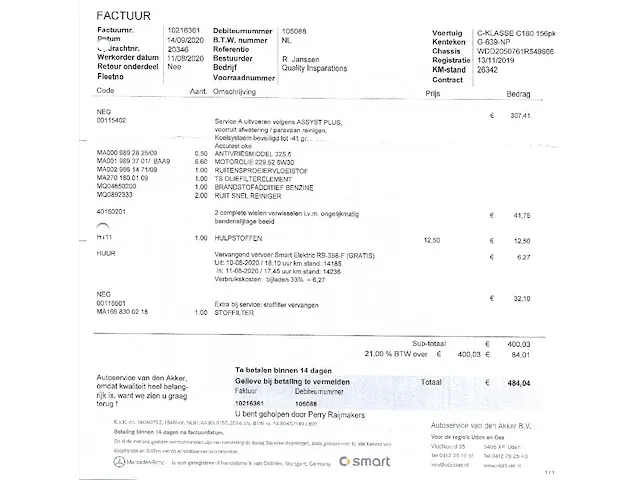 Mercedes-benz c180 amg -my 2020- 156pk c-klasse -orig nl-, g-639-np - afbeelding 71 van  76