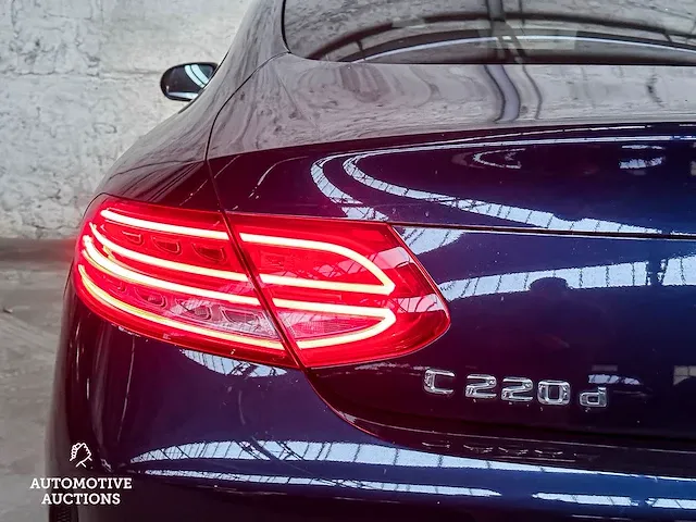 Mercedes-benz c220 d coupé ambition 170pk 2016 -orig. nl- c-klasse, kh-501-n - afbeelding 9 van  47