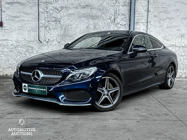Mercedes-benz c220 d coupé ambition 170pk 2016 -orig. nl- c-klasse, kh-501-n - afbeelding 1 van  47