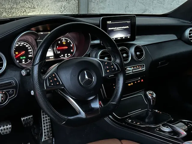 Mercedes-benz c220 d coupé ambition 170pk 2016 -orig. nl- c-klasse, kh-501-n - afbeelding 16 van  47