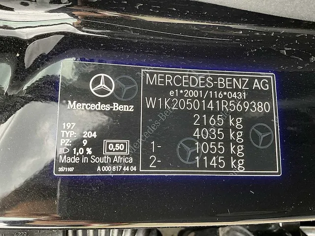 Mercedes-benz c220d personenauto - afbeelding 35 van  40