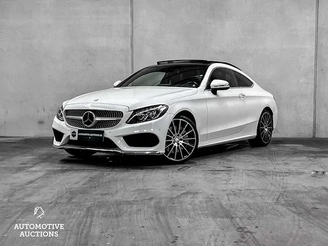 Mercedes-benz c250 amg coupé prestige 211pk 2016 c-klasse, xt-655-t - afbeelding 1 van  63