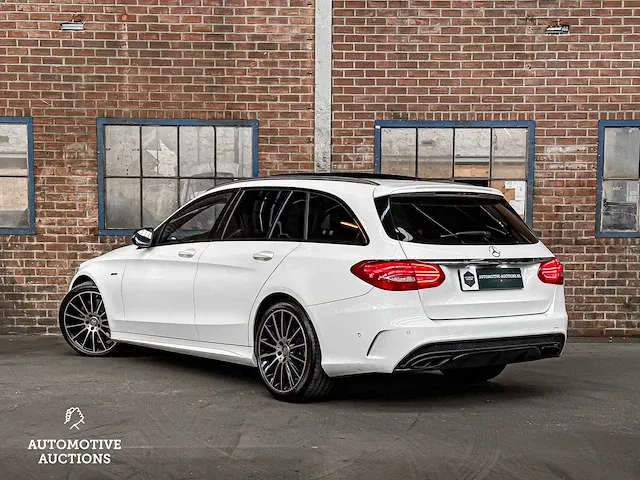 Mercedes-benz c450 estate amg 3.0 v6 4matic 367pk 2015 c-klasse estate, p-969-tb - afbeelding 10 van  61