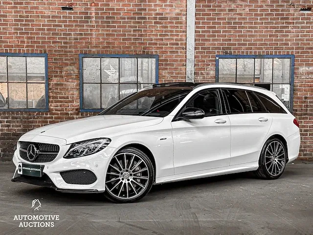 Mercedes-benz c450 estate amg 3.0 v6 4matic 367pk 2015 c-klasse estate, p-969-tb - afbeelding 1 van  61
