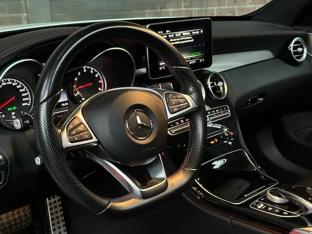Mercedes-benz c450 estate amg 3.0 v6 4matic 367pk 2015 c-klasse estate, p-969-tb - afbeelding 15 van  61