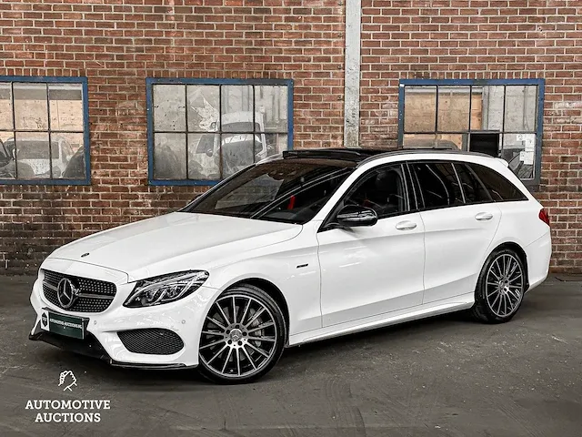 Mercedes-benz c450 estate amg 3.0 v6 4matic 367pk 2015 c-klasse estate, p-969-tb - afbeelding 12 van  61