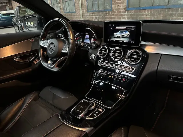 Mercedes-benz c450 estate amg 3.0 v6 4matic 367pk 2015 c-klasse estate, p-969-tb - afbeelding 46 van  61