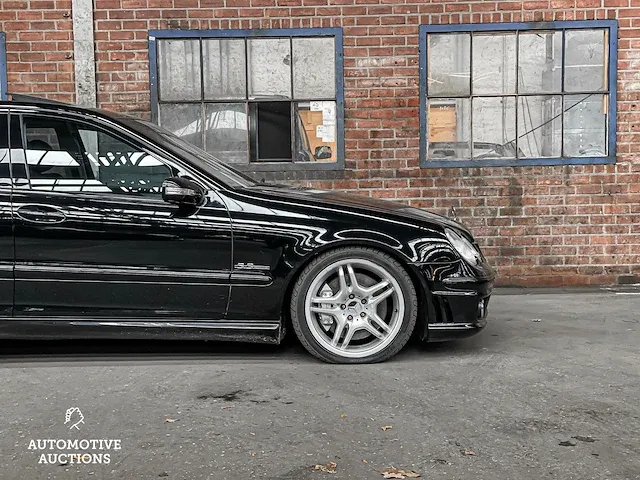 Mercedes-benz c55 amg 5.5 v8 c-klasse 367pk 2006 -youngtimer- - afbeelding 7 van  61